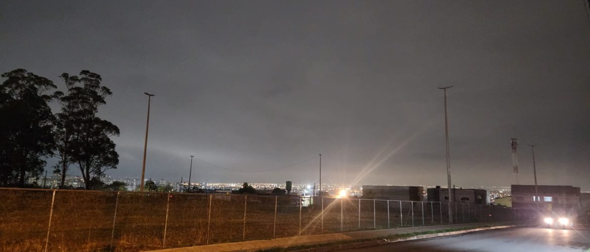 Modernização da iluminação pública em andamento