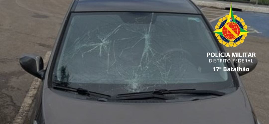 Homem depreda carro da ex-companheira durante discussão no Areal
