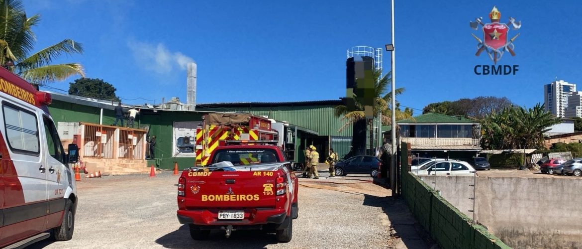 Incêndio em coifa mobiliza bombeiros em restaurante de Arniqueira