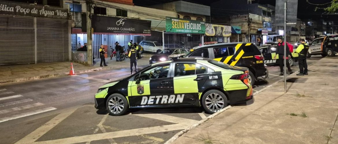 Detran flagra 70 infrações durante Operação Sossego no Areal
