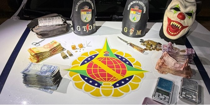 Operação Comando menor é detido com drogas e dinheiro no Curral