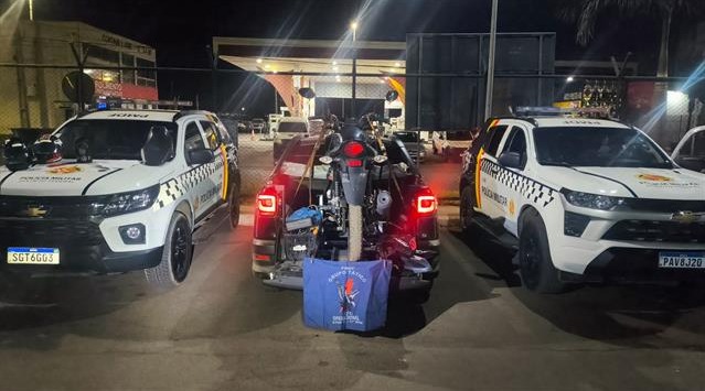 Motocicleta furtada é localizada em Arniqueiras pela PMDF