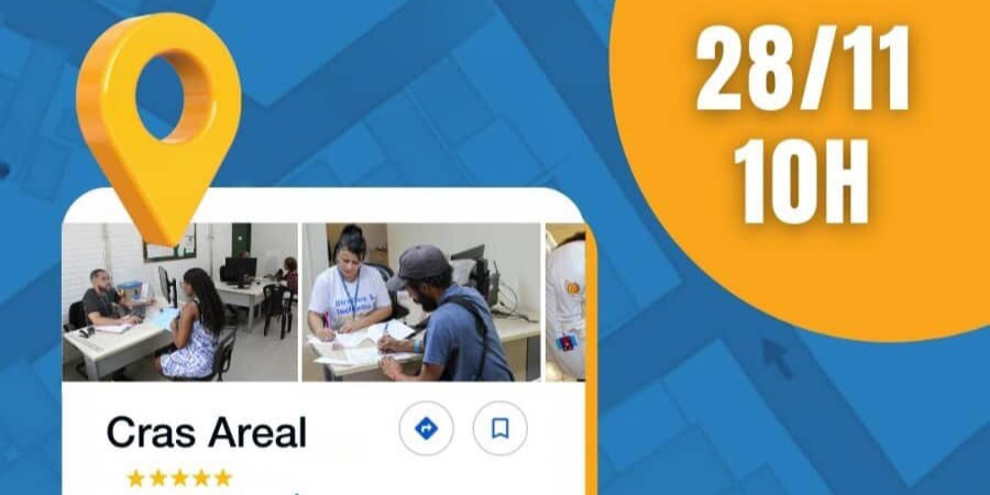Nova sede do Cras Areal será inaugurada nesta sexta (28)