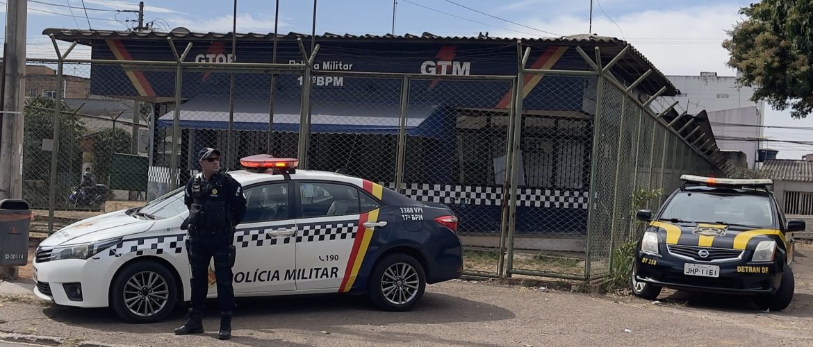 Posto policial da QS 08 passa por reforma para receber base do GTOP 37