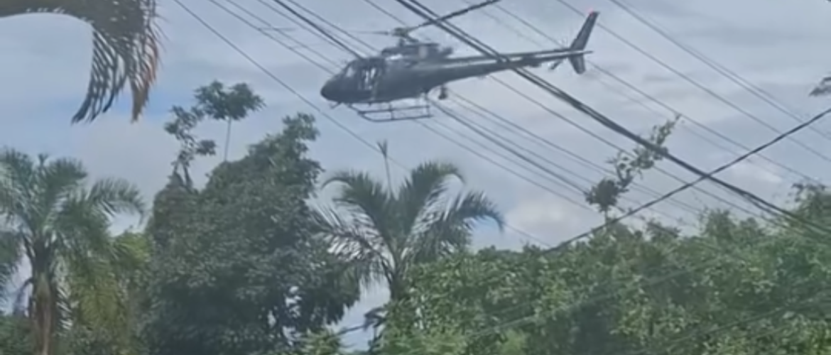 Suspeitos invadem condomínio ao fugir de abordagem policial e mobilizam operação em Arniqueira